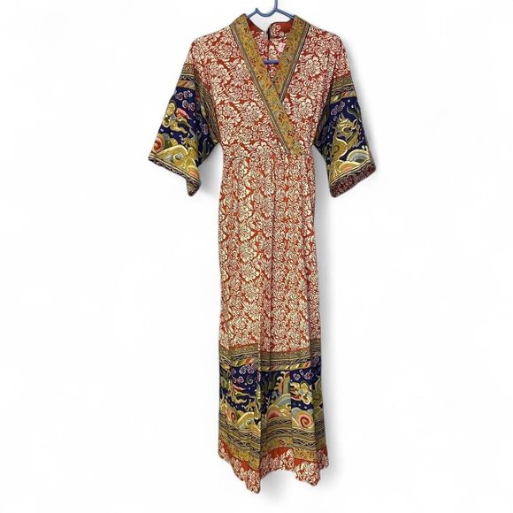Vintage Gillian Red Maxi Dress - S main image 1